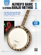 Alfred's Basic 5 String Banjo Method No. 1 Guitar and Fretted sheet music cover